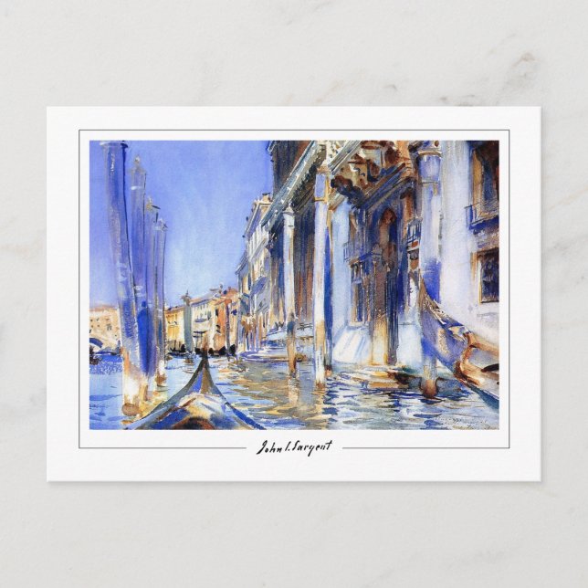 Postal John Singer Sargent #288 - Bella Artes (Anverso)