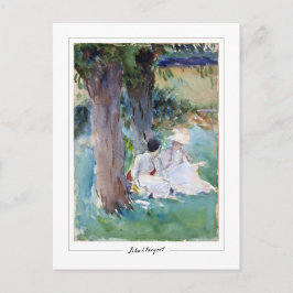 Postal John Singer Sargent #321-2 - Arte fino