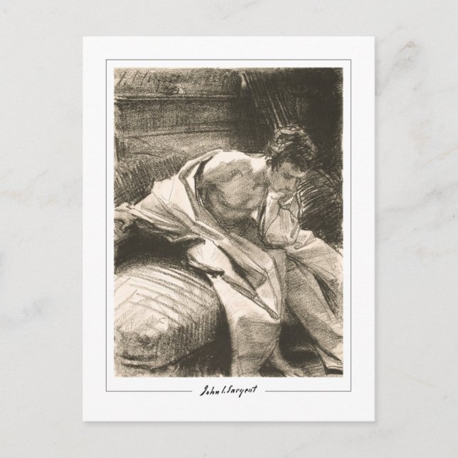 Postal John Singer Sargent #381 - Arte fino (Anverso)