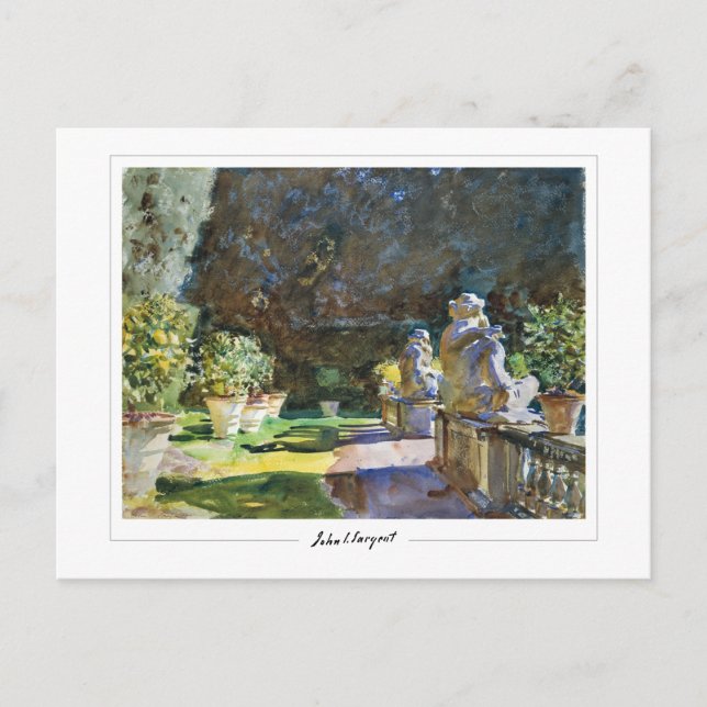 Postal John Singer Sargent #3-2 - Arte fino (Anverso)