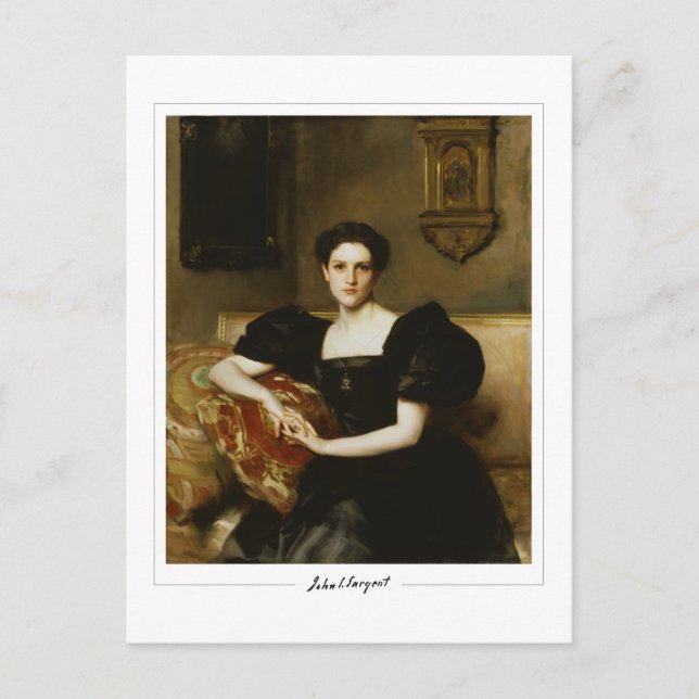 Postal John Singer Sargent #3 - Arte fino (Anverso)