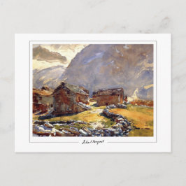 Postal John Singer Sargent #60-2 - Arte fino