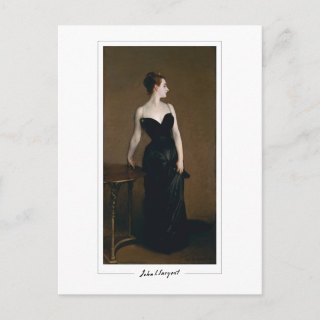 Postal John Singer Sargent #62-2 - Arte fino (Anverso)
