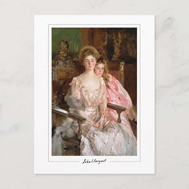 Postal John Singer Sargent #8-2 - Arte fino (Anverso)