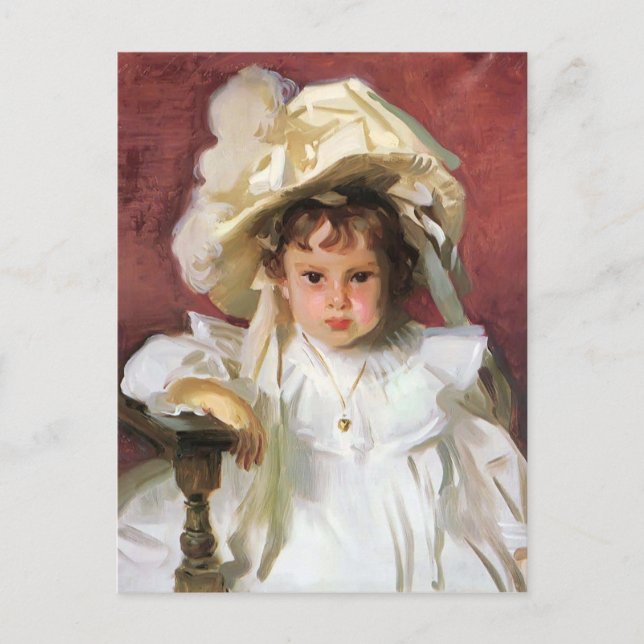 Postal John Singer Sargent- Dorothy (Anverso)