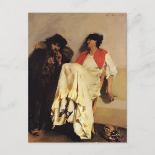 Postal John Singer Sargent- El partido del azufre