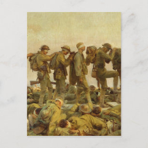 Postal John Singer Sargent - Gassed