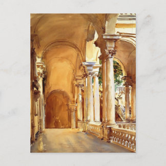 Postal John Singer Sargent: Génova, Universidad