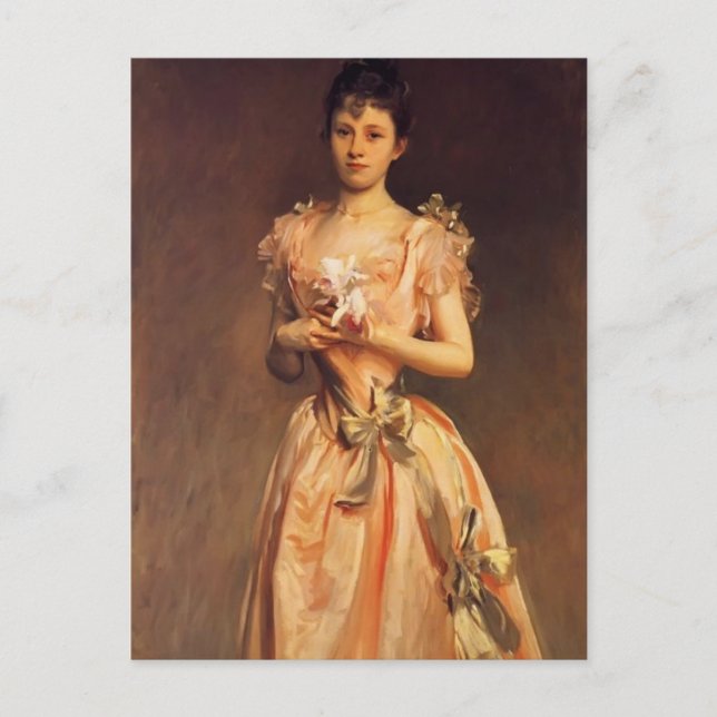 Postal John Singer Sargent- Grace Woodhouse (Anverso)