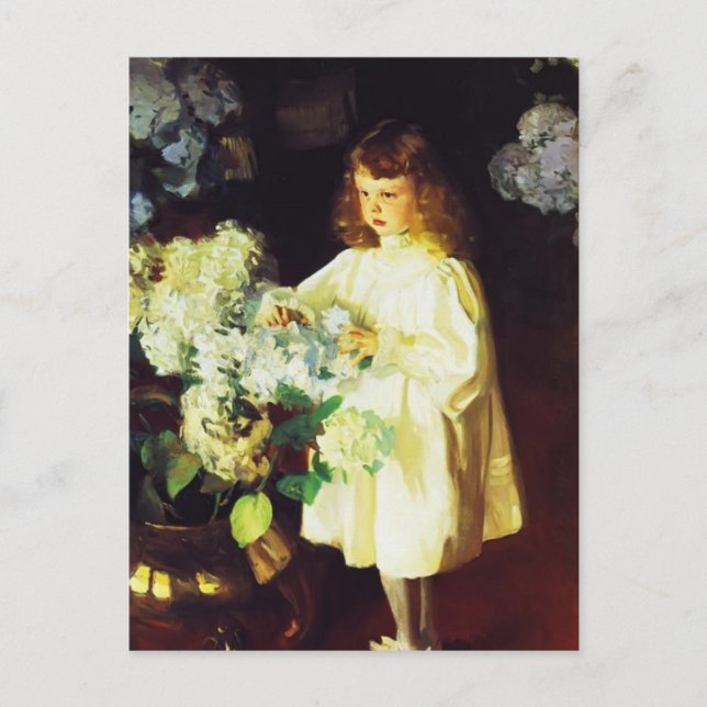 Postal John Singer Sargent- Helen Sears (Anverso)