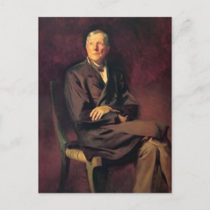Postal John Singer Sargent- John D. Rockefeller