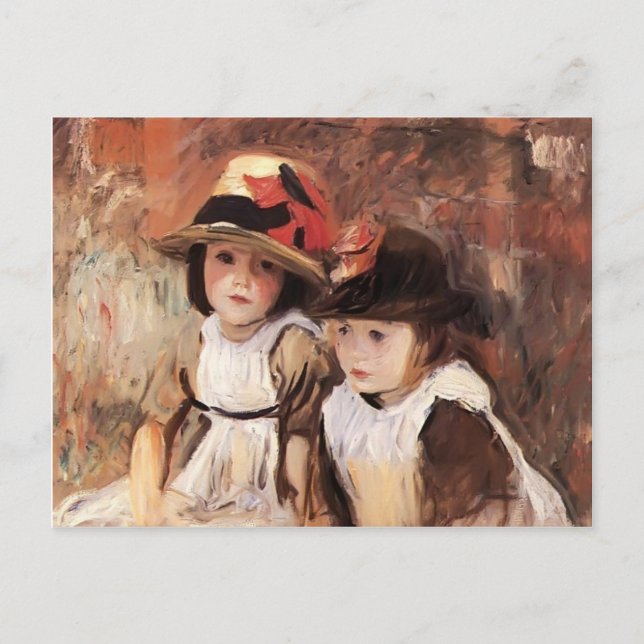 Postal John Singer Sargent - Niños de la aldea (Anverso)