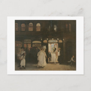 Postal John Sloan, The Haymarket, Sexta Avenida