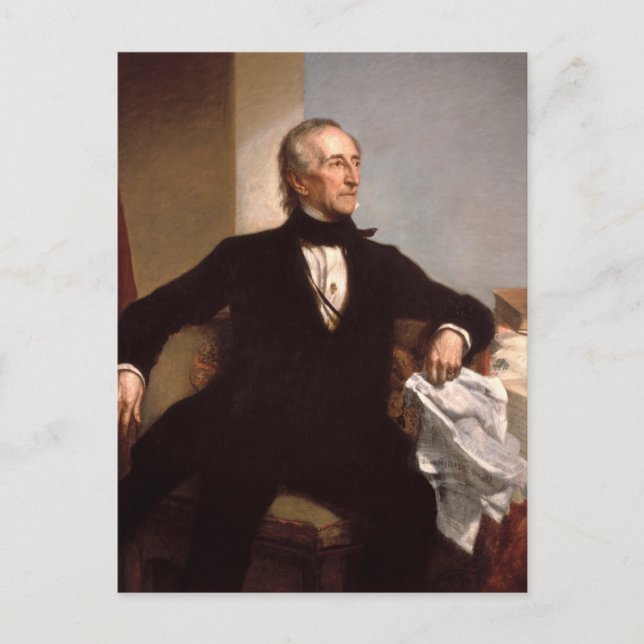 Postal John Tyler (Anverso)