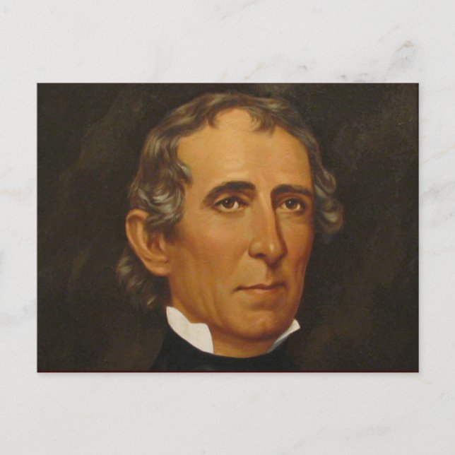 Postal John Tyler 10 (Anverso)