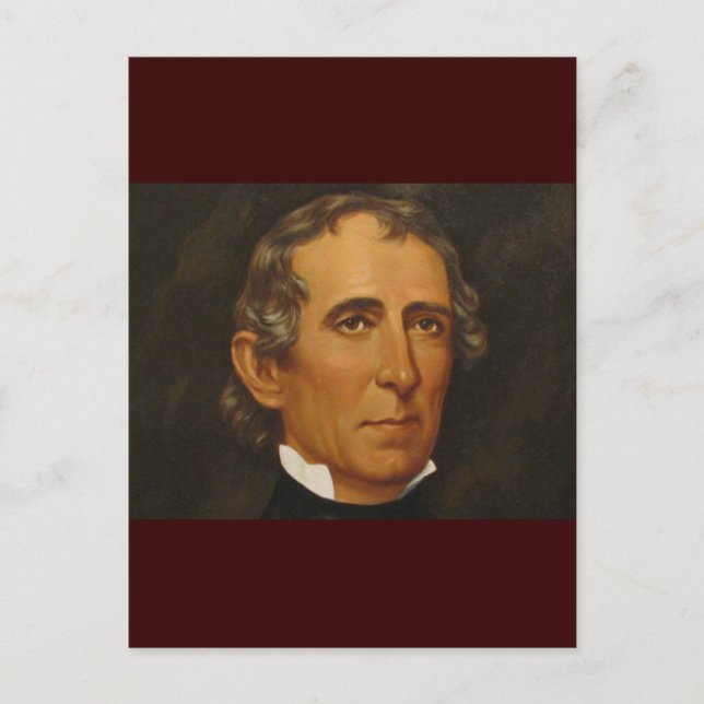 Postal John Tyler 10.º (Anverso)