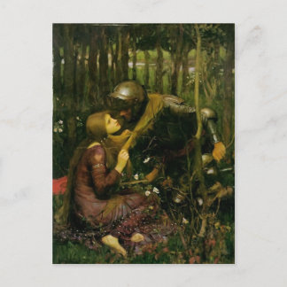 Postal John Waterhouse - La bella dama sin piedad