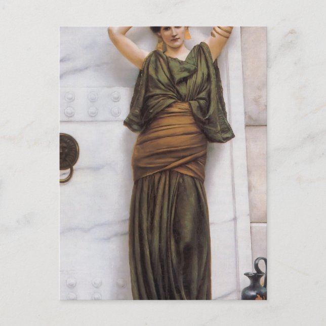 Postal John William Godward- Ianthe (Anverso)