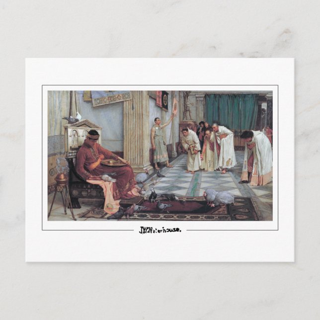 Postal John William Waterhouse #1 - Postcard Bella Artes (Anverso)