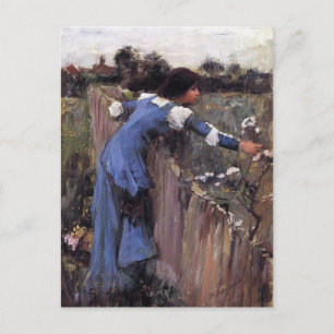 Postal John William Waterhouse - El Selector de Flores