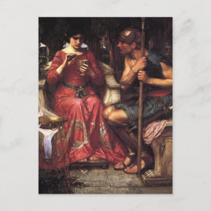 Postal John William Waterhouse- Jason y Medea