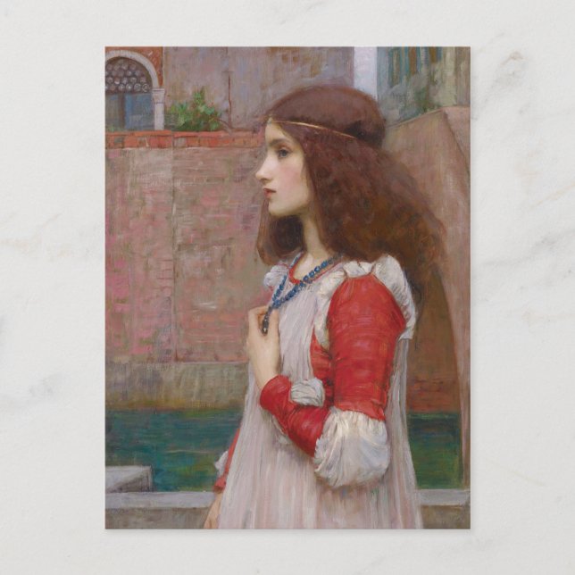 Postal John William Waterhouse Juliet Shakespeare CC1100 (Anverso)