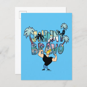 Postal Johnny Bravo Palm Tree Name