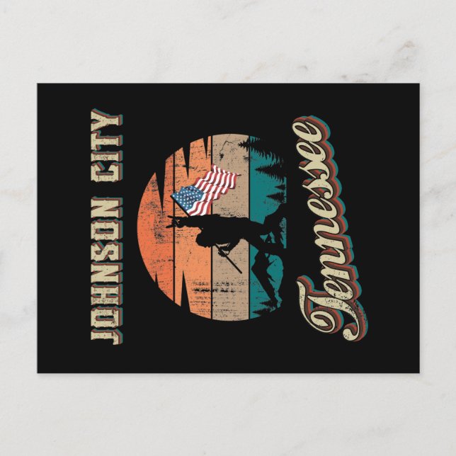 Postal Johnson City Tennessee (Anverso)