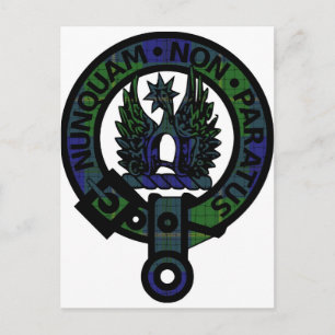 Postal Johnstone Clan Escudo