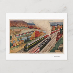 Postal Johnstown, Pennsylvania (Trenes de Comercio)