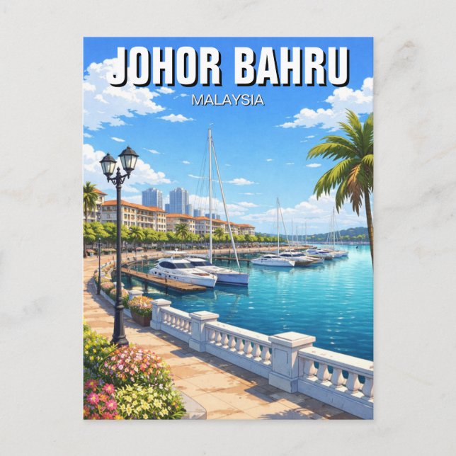 Postal Johor Bahru Puteri Harbour Malaysia (Anverso)