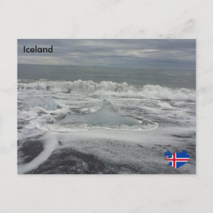 Postal Jökulsárlón, Islandia