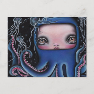 Postal Jolenta Octopus Chica