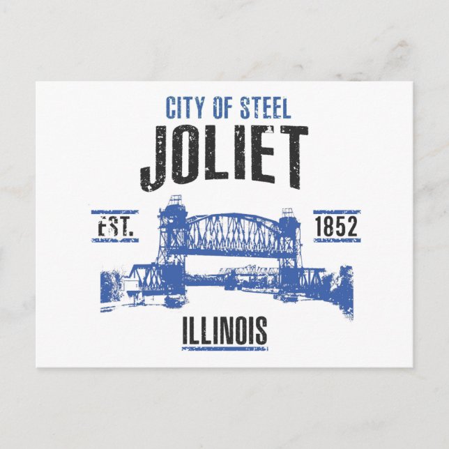 Postal Joliet (Anverso)
