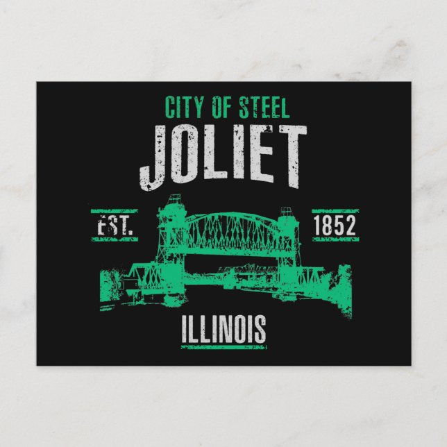 Postal Joliet (Anverso)