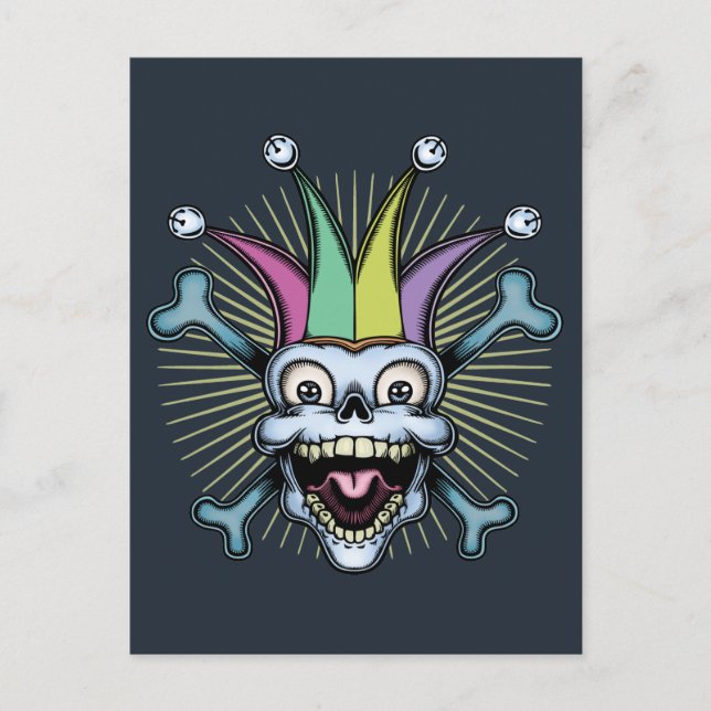 Postal Jolly Jester (Anverso)