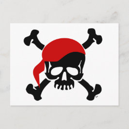 Postal Jolly Roger Postcard