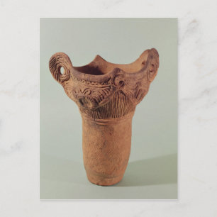 Postal Jomon florero de la provincia de Kanto
