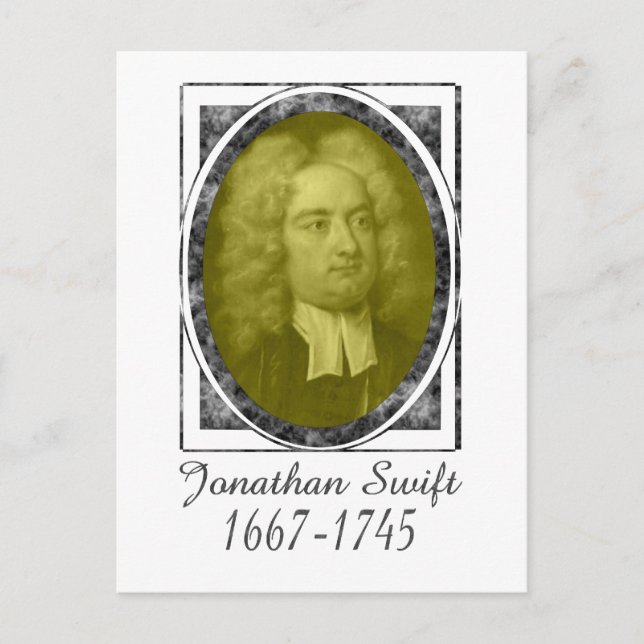 Postal Jonathan Swift (Anverso)
