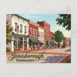 Postal Jonesborough histórico EE. UU.