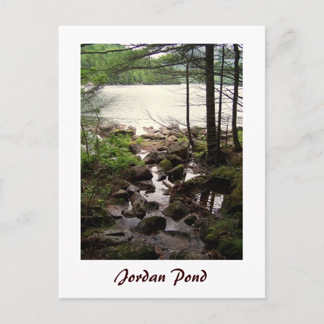 Postal Jordan Pond Shore Trail (Anverso)
