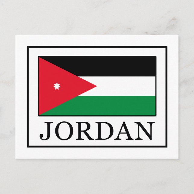 Postal Jordania (Anverso)
