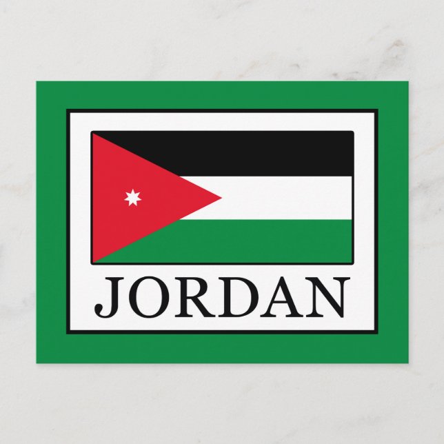 Postal Jordania (Anverso)