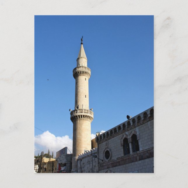 Postal Jordania - Ammán - Castillo del desierto (Anverso)