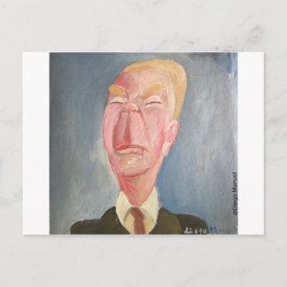 Postal Jorge Luis Borges