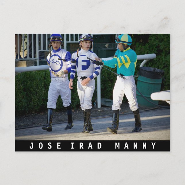 Postal José, Irad y Manny Franco (Anverso)