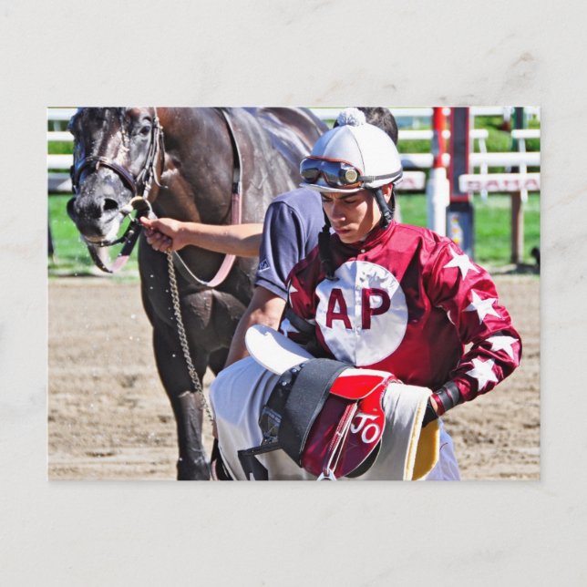Postal Jose Ortiz y Swag Daddy (Anverso)