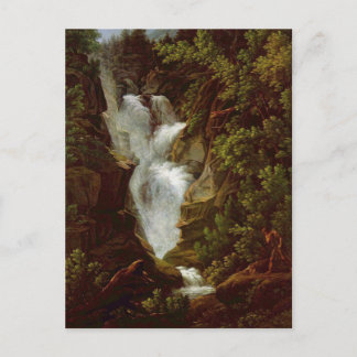 Postal Joseph Anton Koch, Wasserfall, 1796