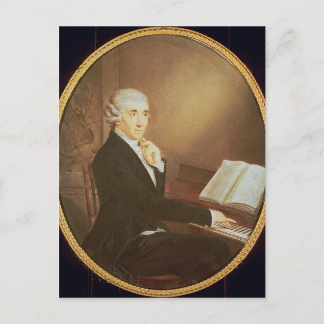 Postal Joseph Haydn c.1795 (Anverso)