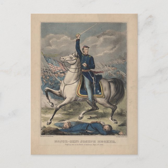 Postal Joseph Hooker (Anverso)